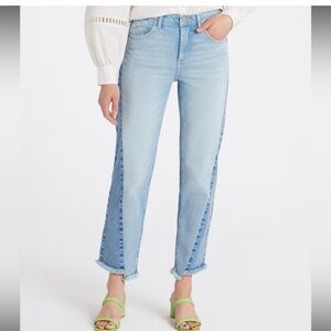 Democracy Ab Solution Two-Toned Blue Women's Jeans Size 10